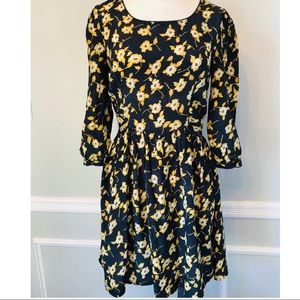 Free People Floral Print babydoll Dress 2 s
